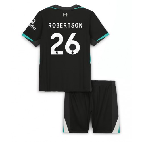 Dres Liverpool Andrew Robertson #26 Gostujuci za djecu 2024-25 Kratak Rukav (+ kratke hlače)